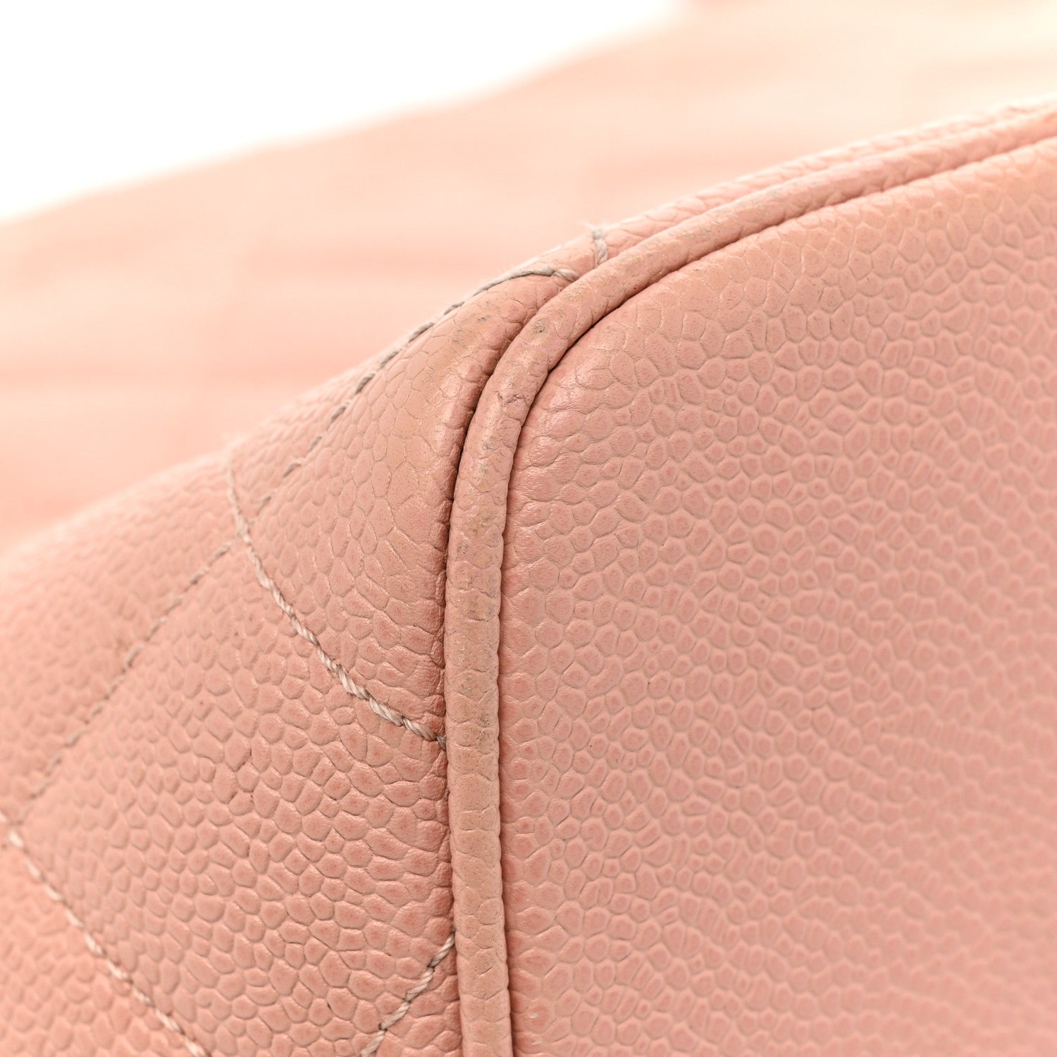 Chanel Caviar Quilted Medallion Tote Light Pink 15 of 19