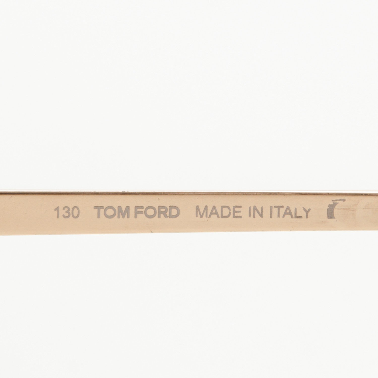 Tom Ford Metal Charles Aviator Sunglasses TF35 Gold 5 of 5