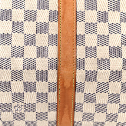 Louis Vuitton Damier Azur Keepall 50 26 of 35