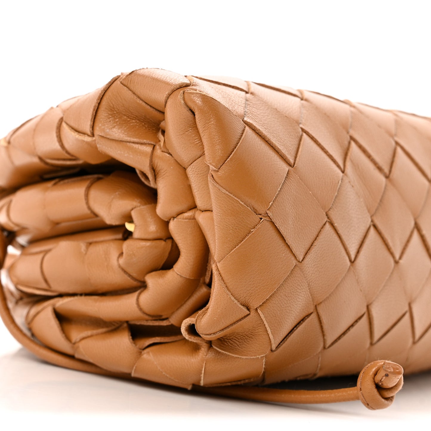 Nappa Intrecciato The Mini Pouch Carmel