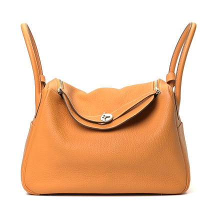 Hermes Taurillon Clemence Lindy 34 Moutard 1 of 5