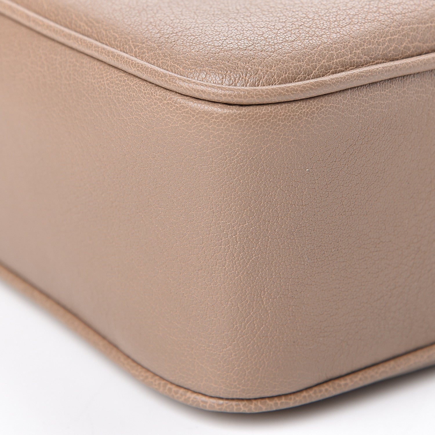 Saint Laurent Lambskin Monogram Small Lou Camera Bag Dark Beige 8 of 11