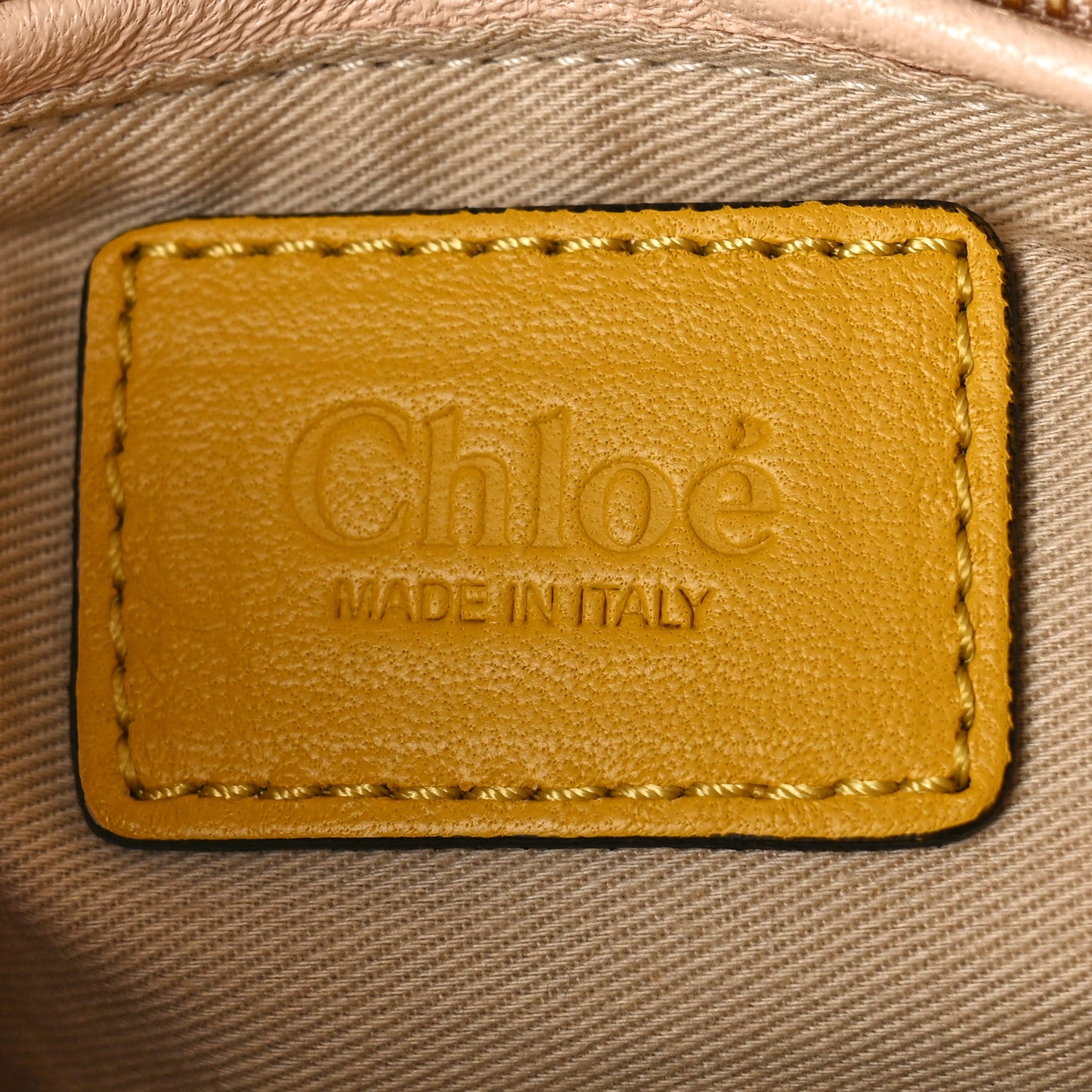 Chloe Calfskin Medium Military Paraty Citrus Grove 6 of 8