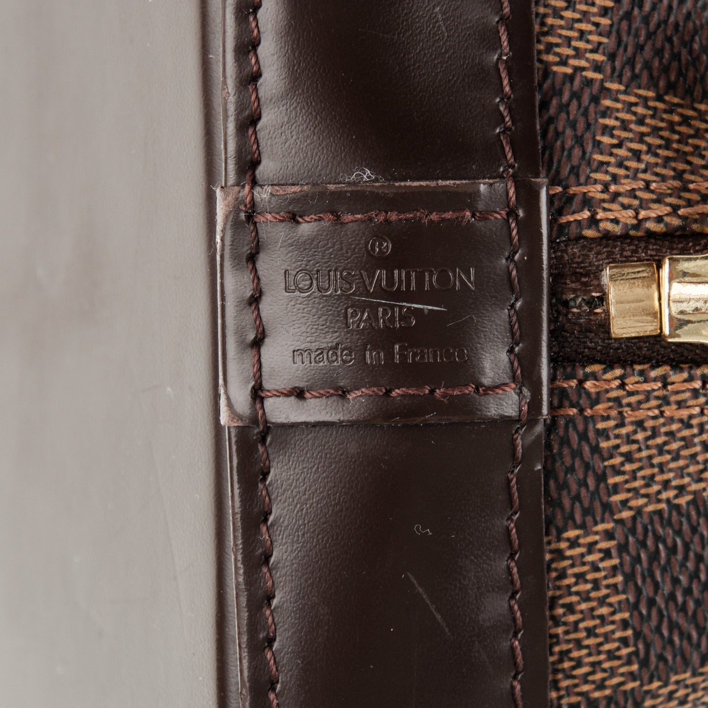 Damier Ebene Alma PM