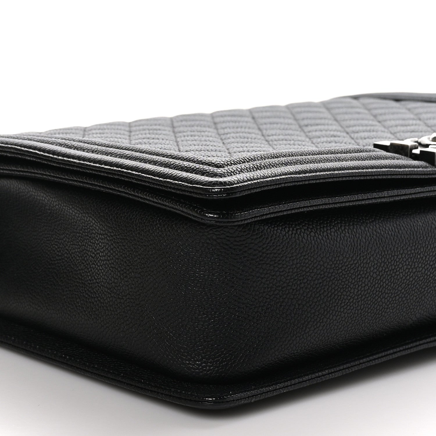 Chanel Caviar Quilted Large Boy Flap Black 8 of 10