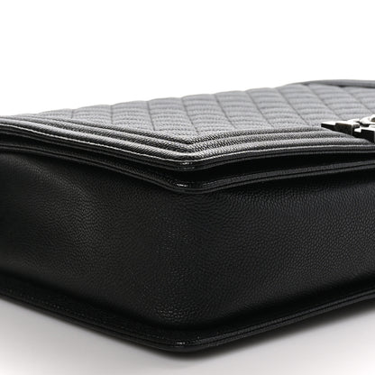 Chanel Caviar Quilted Large Boy Flap Black 8 of 10