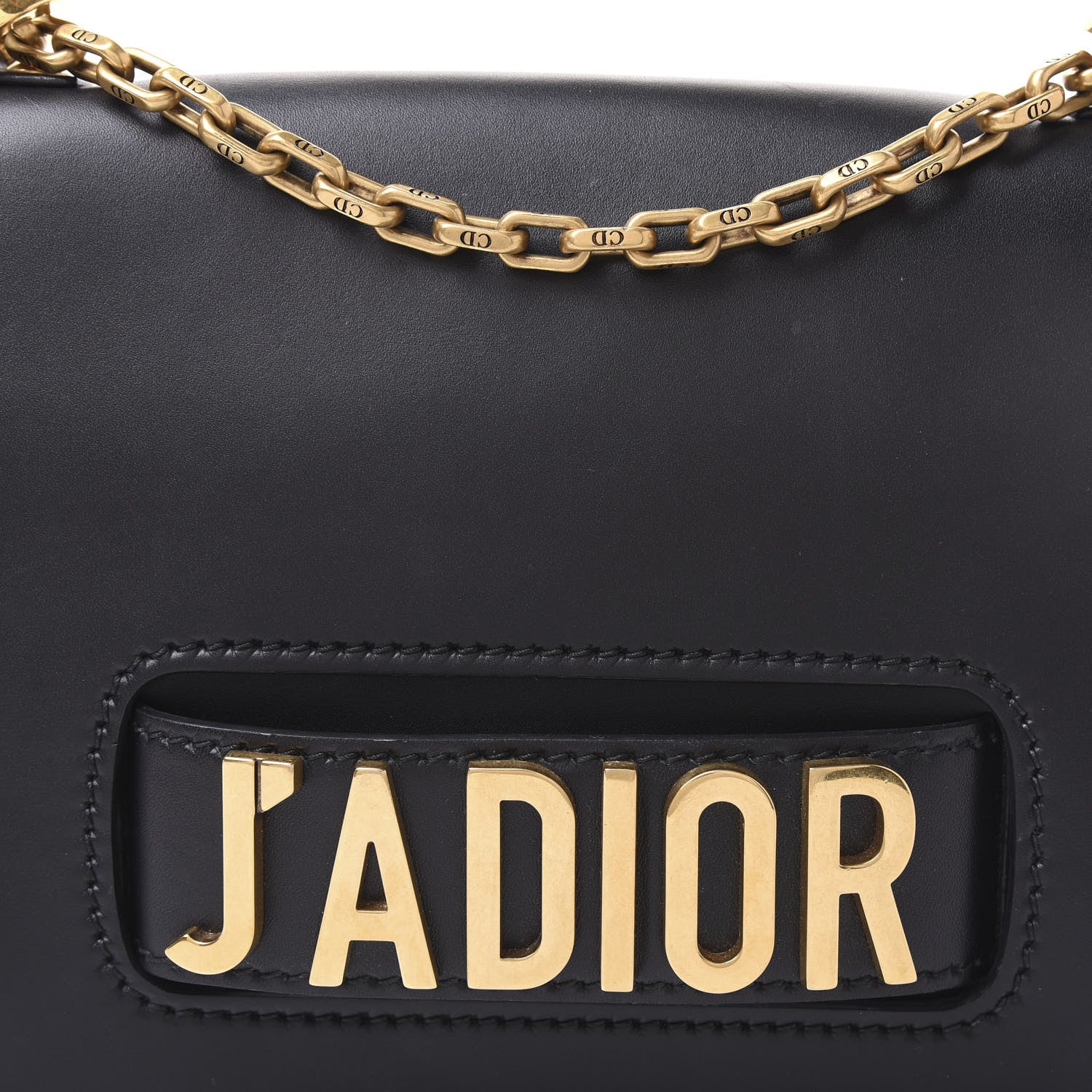 Christian Dior Calfskin J'Adior Chain Flap Bag Black 6 of 8