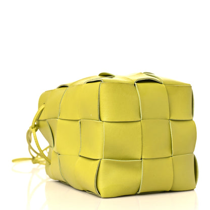 Bottega Veneta Nappa Maxi Intrecciato Cassette Bucket Bag Kiwi 4 of 8