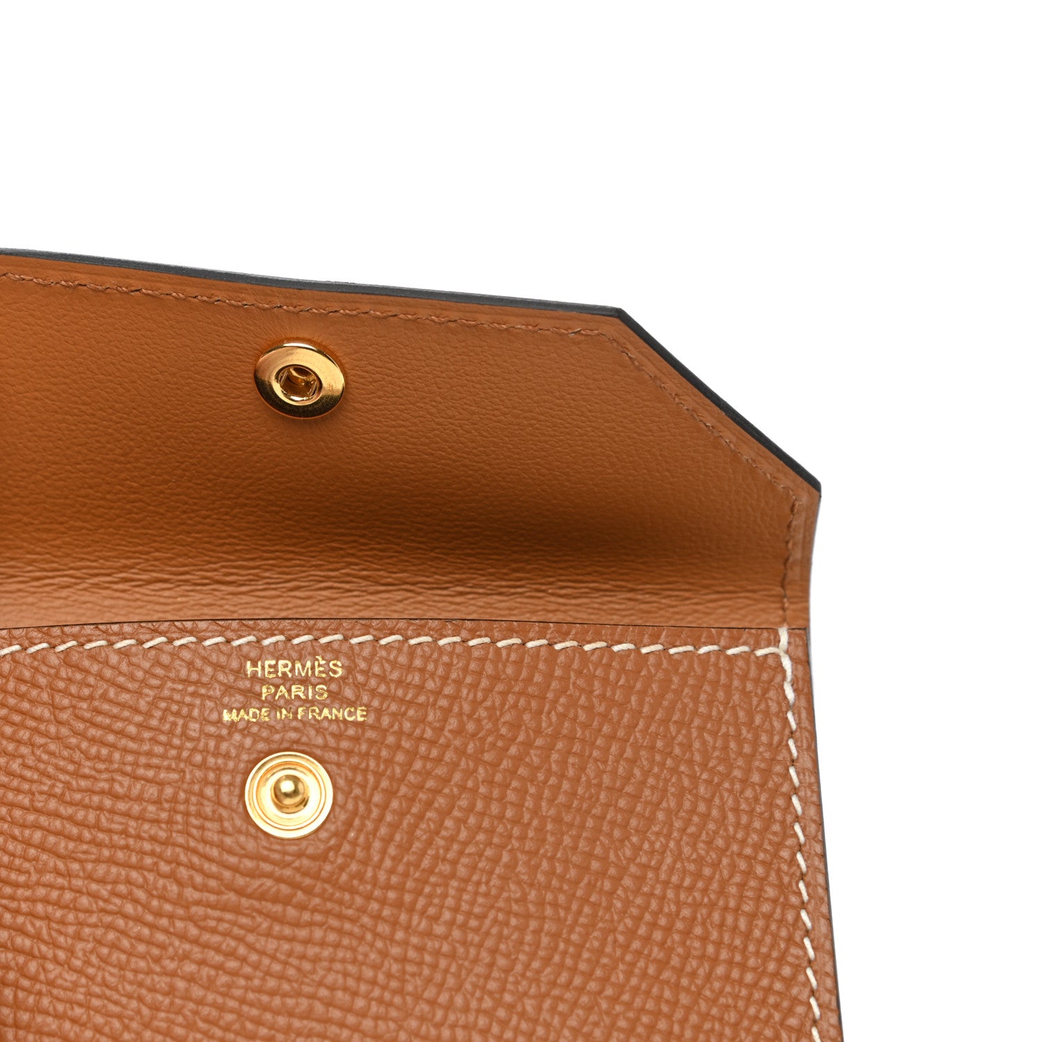 Hermes Epsom Kelly Pocket Belt Gold 4 of 7