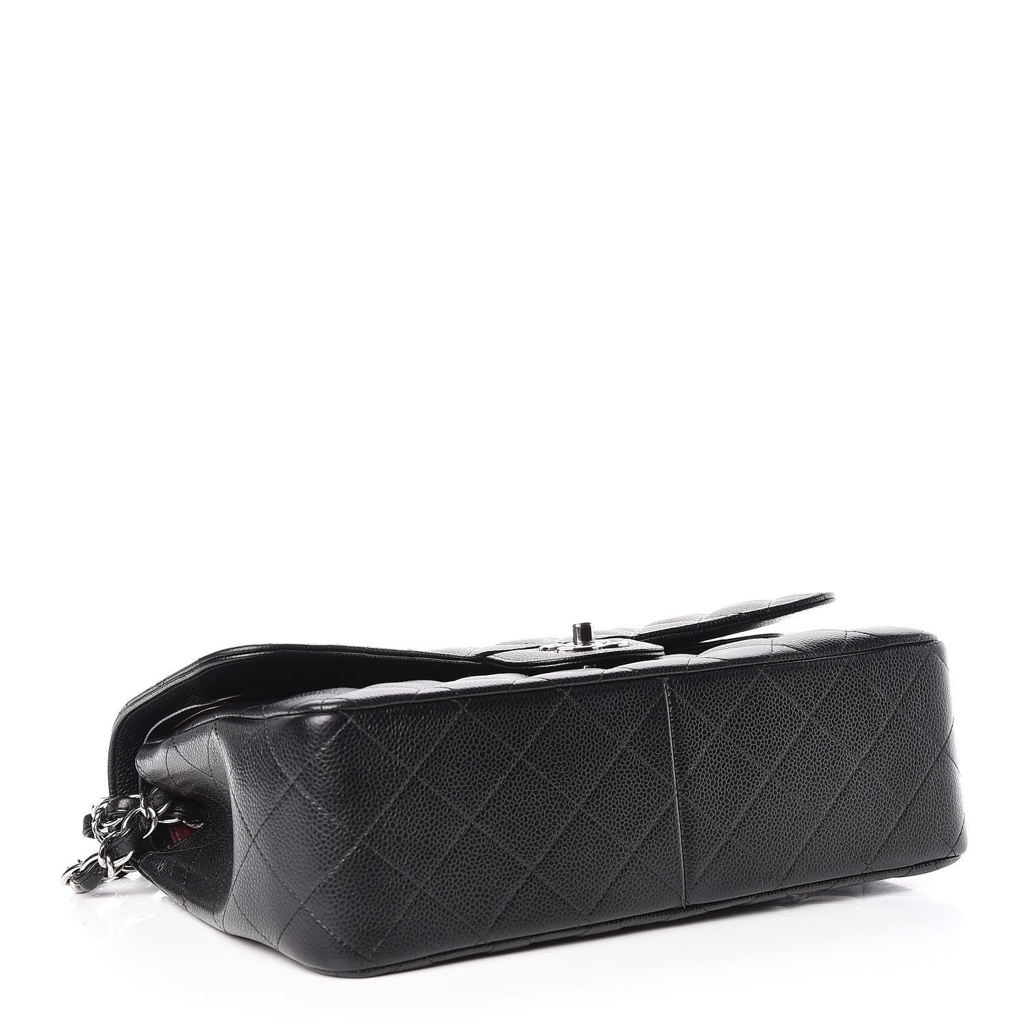 Chanel Caviar Quilted Jumbo Double Flap Black 4 of 11