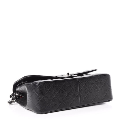 Chanel Caviar Quilted Jumbo Double Flap Black 4 of 11