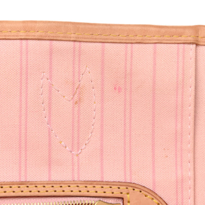 Louis Vuitton Damier Azur Neo Neverfull GM Rose Ballerine 9 of 13
