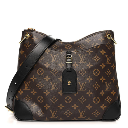 Louis Vuitton Monogram Odeon MM Black 1 of 9