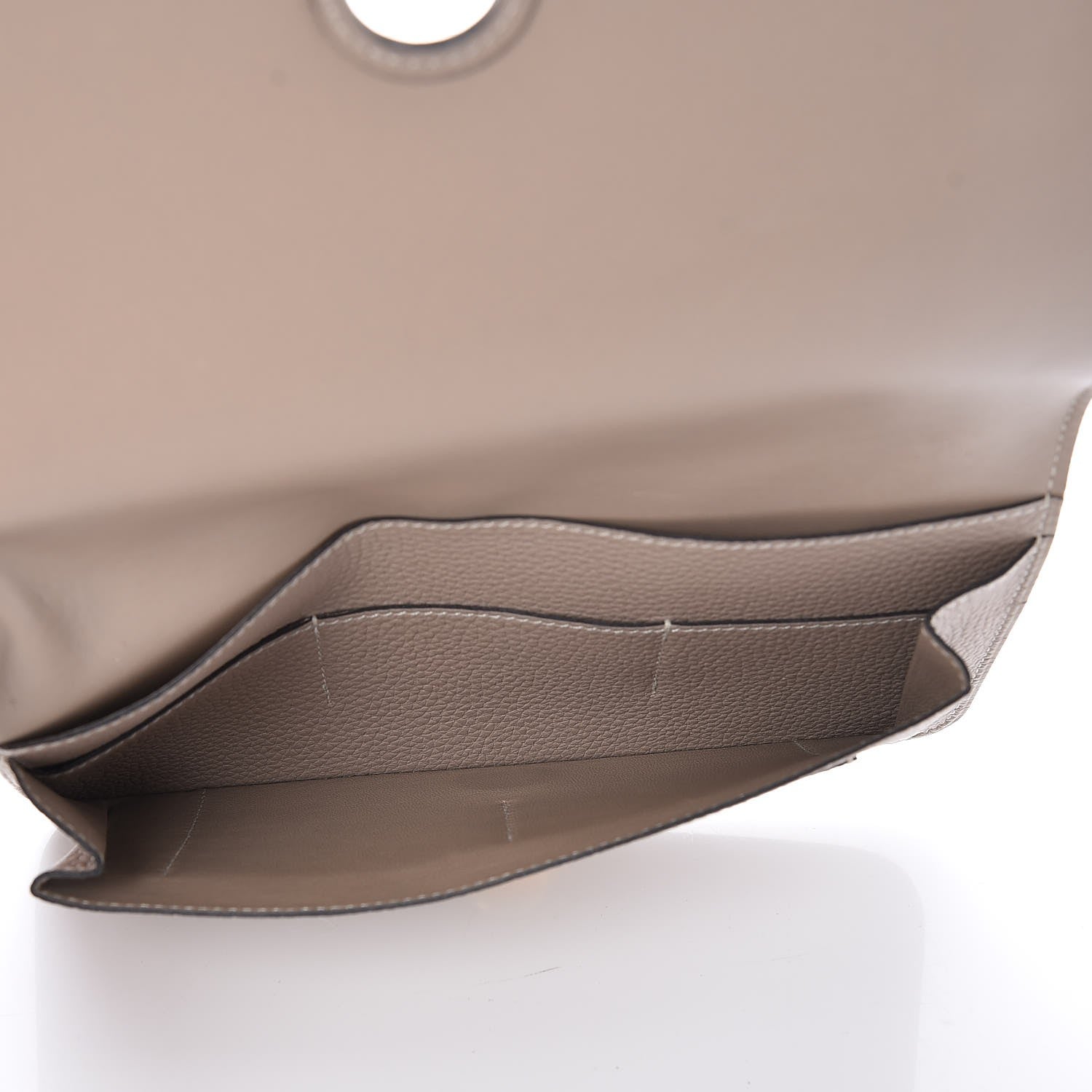 Hermes Togo Dogon Duo Wallet Gris Tourterelle 8 of 10