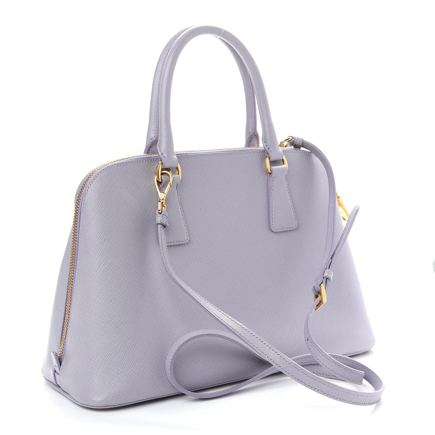 Saffiano Lux Medium Promenade Tote Glicine