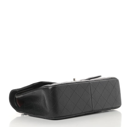 Chanel Caviar Quilted Jumbo Double Flap Black 4 of 12