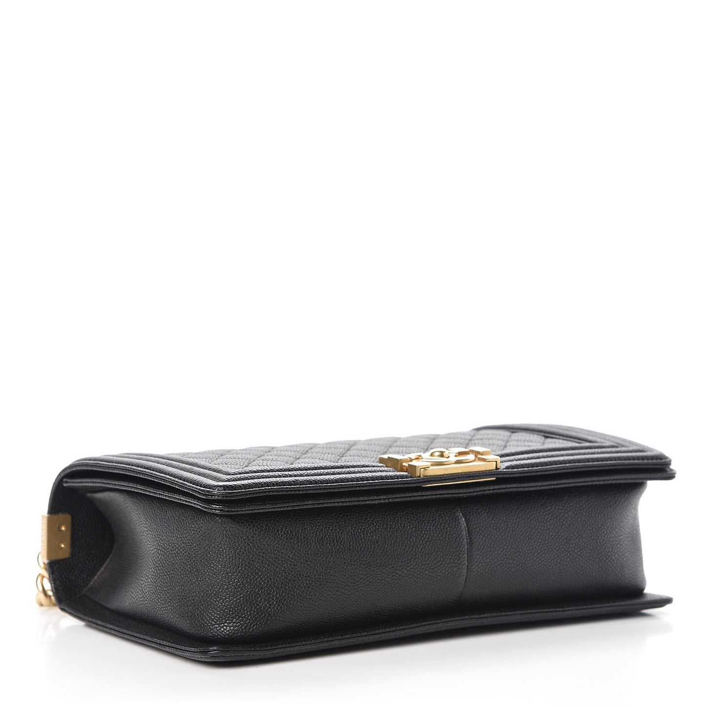 Caviar Quilted New Medium Boy Flap Black