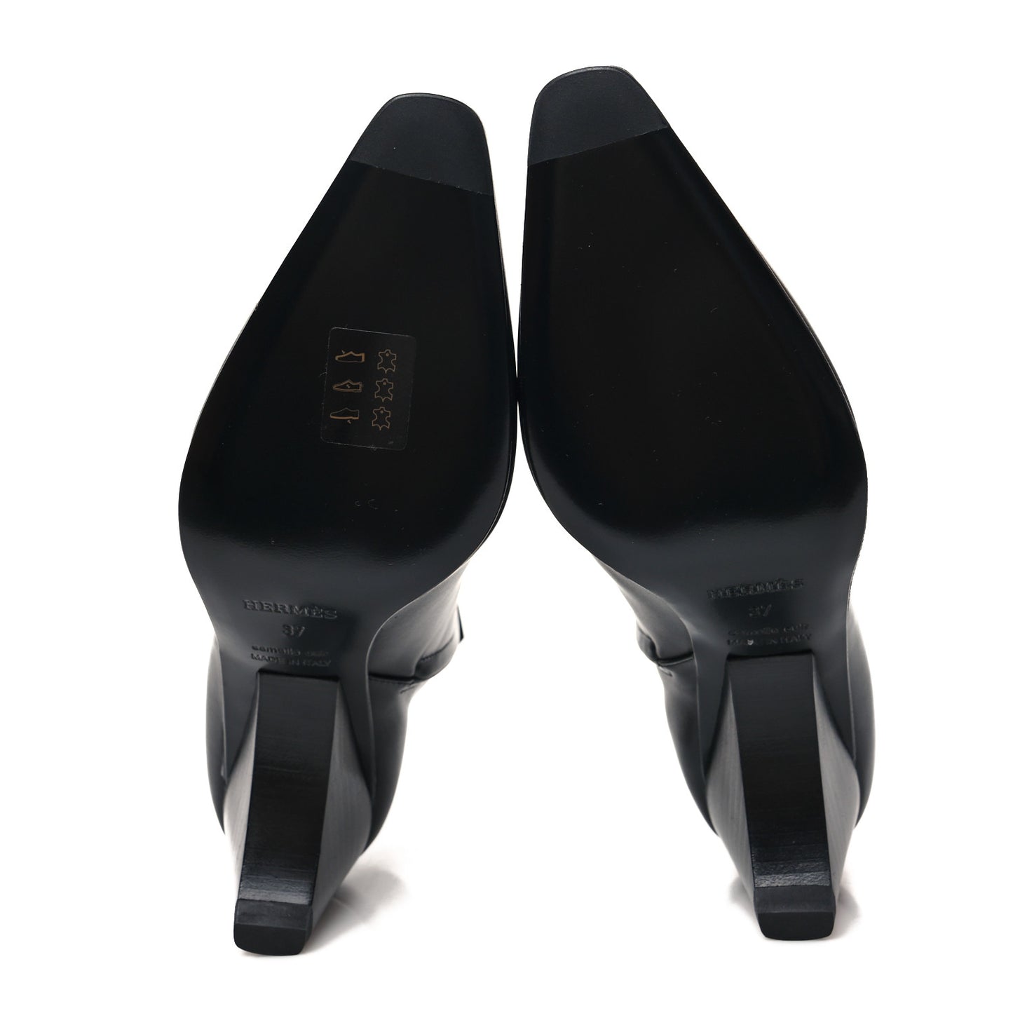 Calfskin Faveur 55 Low Boots 37 Black