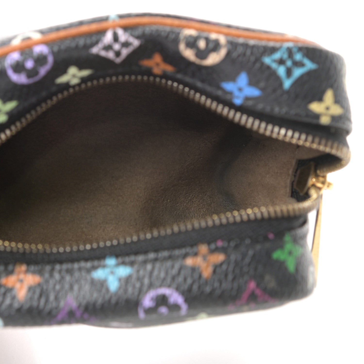 Louis Vuitton Monogram Multicolor Trousse Wapity Black 5 of 6