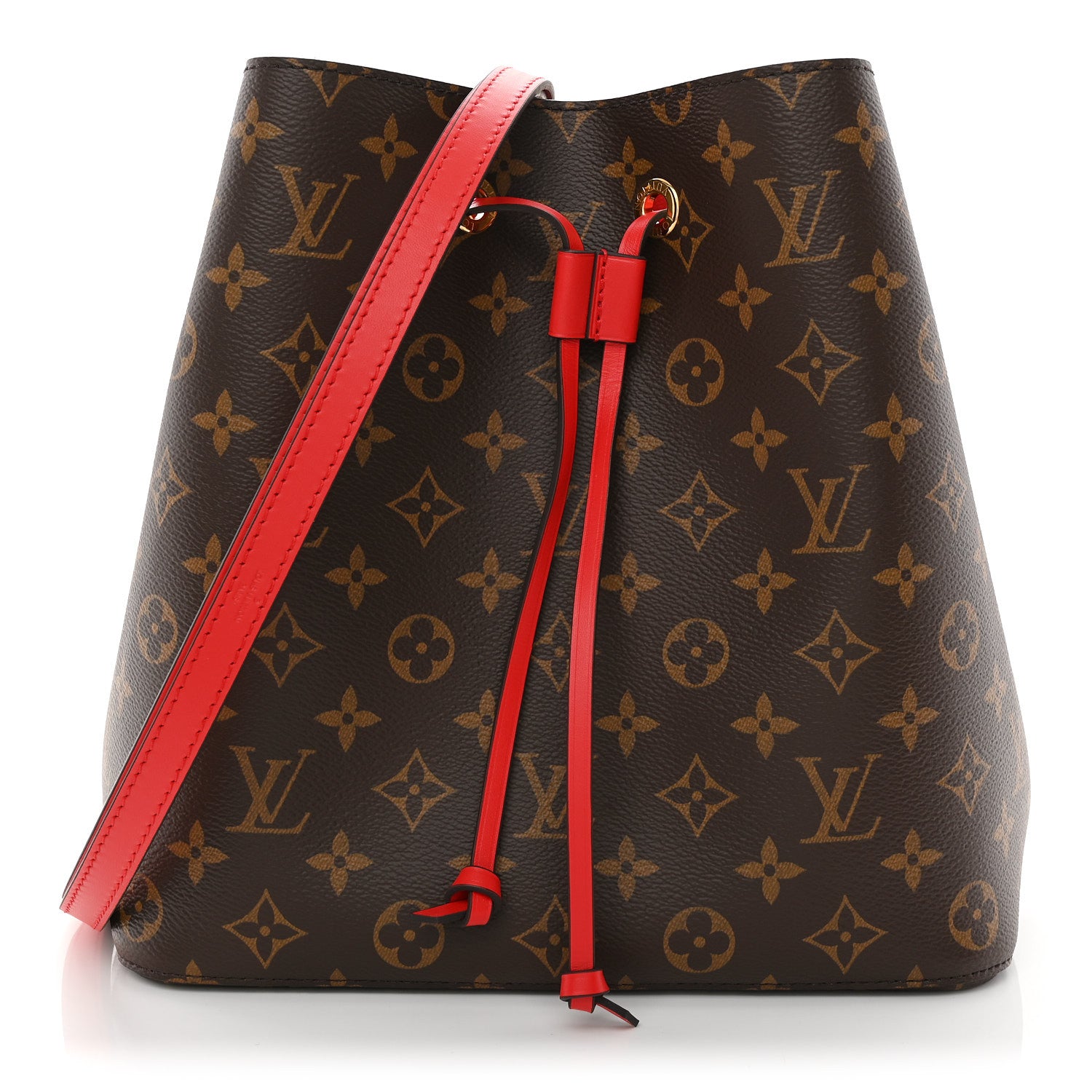 Louis Vuitton Monogram Neonoe MM Coquelicot Coquelicot 1 of 10