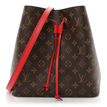 Louis Vuitton Monogram Neonoe MM Coquelicot Coquelicot 1 of 10