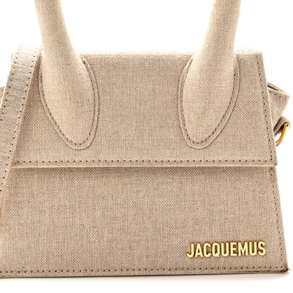 Jacquemus Linen Le Chiquito Moyen Light Greige 7 of 9
