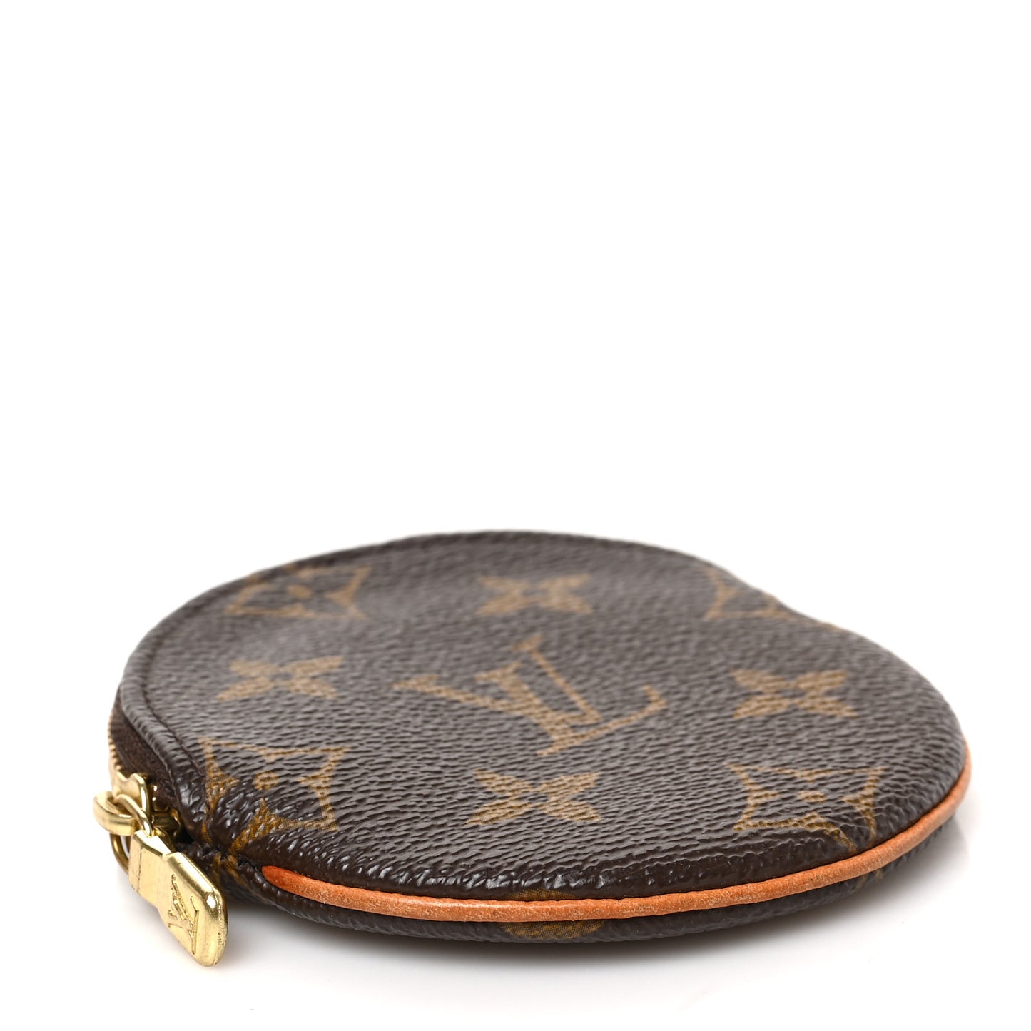 Monogram Round Coin Purse