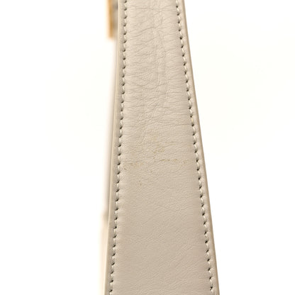 Saint Laurent Smooth Calfskin Le 5 A 7 Hobo Blanc Vintage 11 of 13