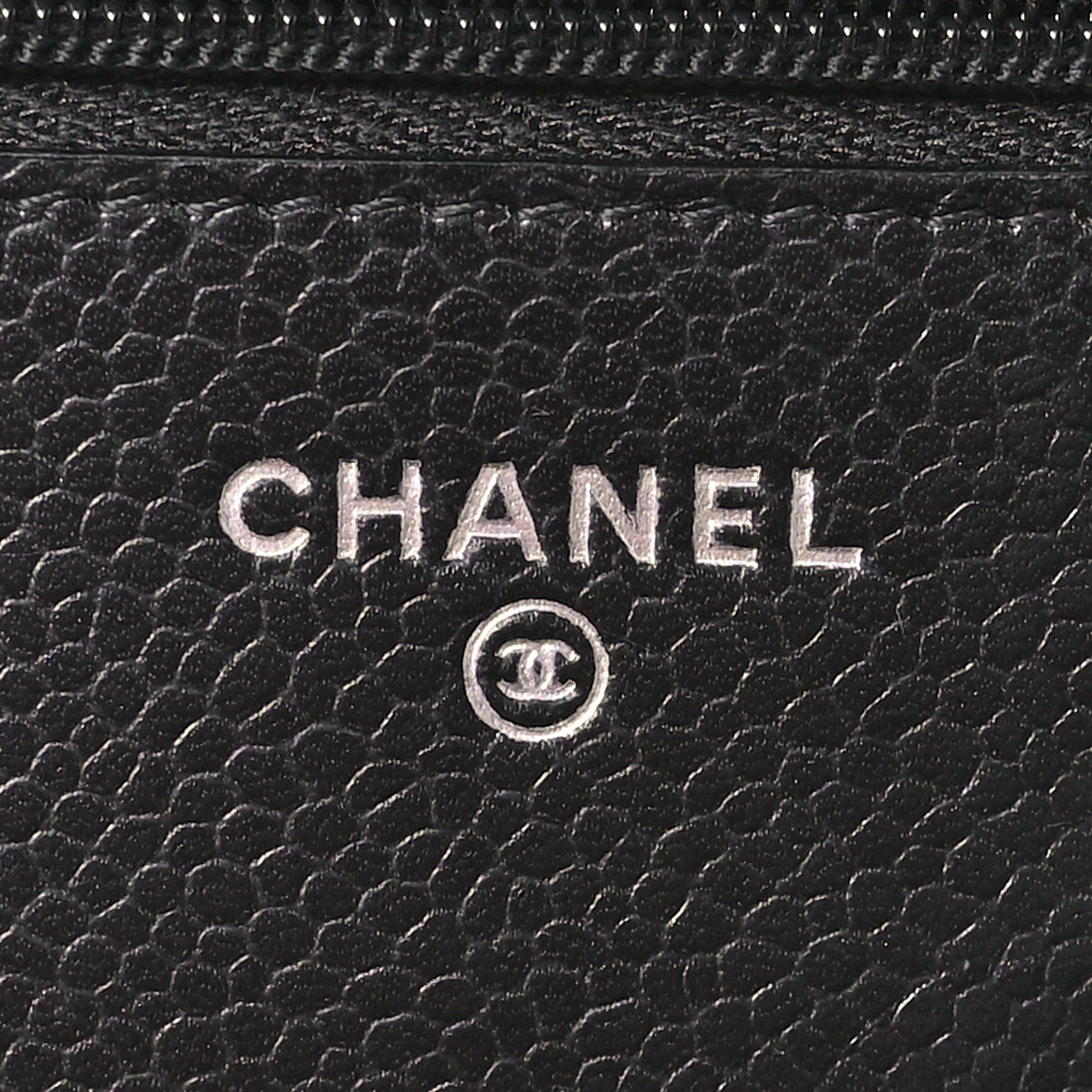 Chanel Caviar Quilted Wallet on Chain WOC Black 6 of 12