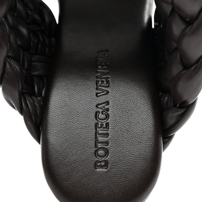 Bottega Veneta Nappa Twisted Padded Intrecciato Curve Slide Sandals 36.5 Fondant 8 of 9