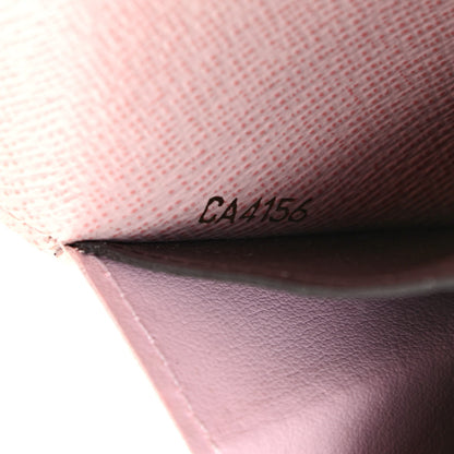 Louis Vuitton Monogram Emilie Wallet Rose Ballerine 7 of 8