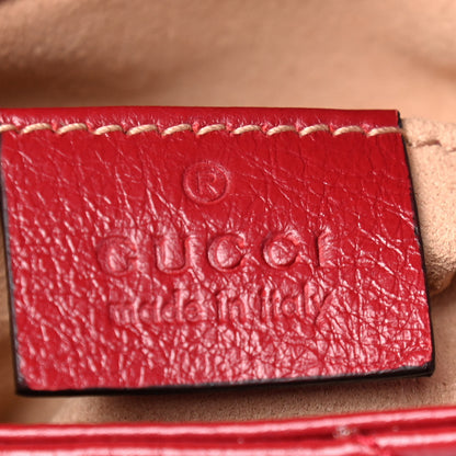 Gucci Azalea Calfskin Matelasse GG Marmont Multi Belt Bag 85 34 Romantic Cerise 5 of 6