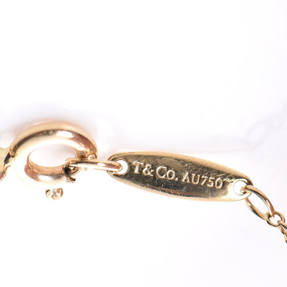 Tiffany 18K Yellow Gold Diamond .08ct Elsa Peretti Diamonds by the Yard Bracelet 6 of 9