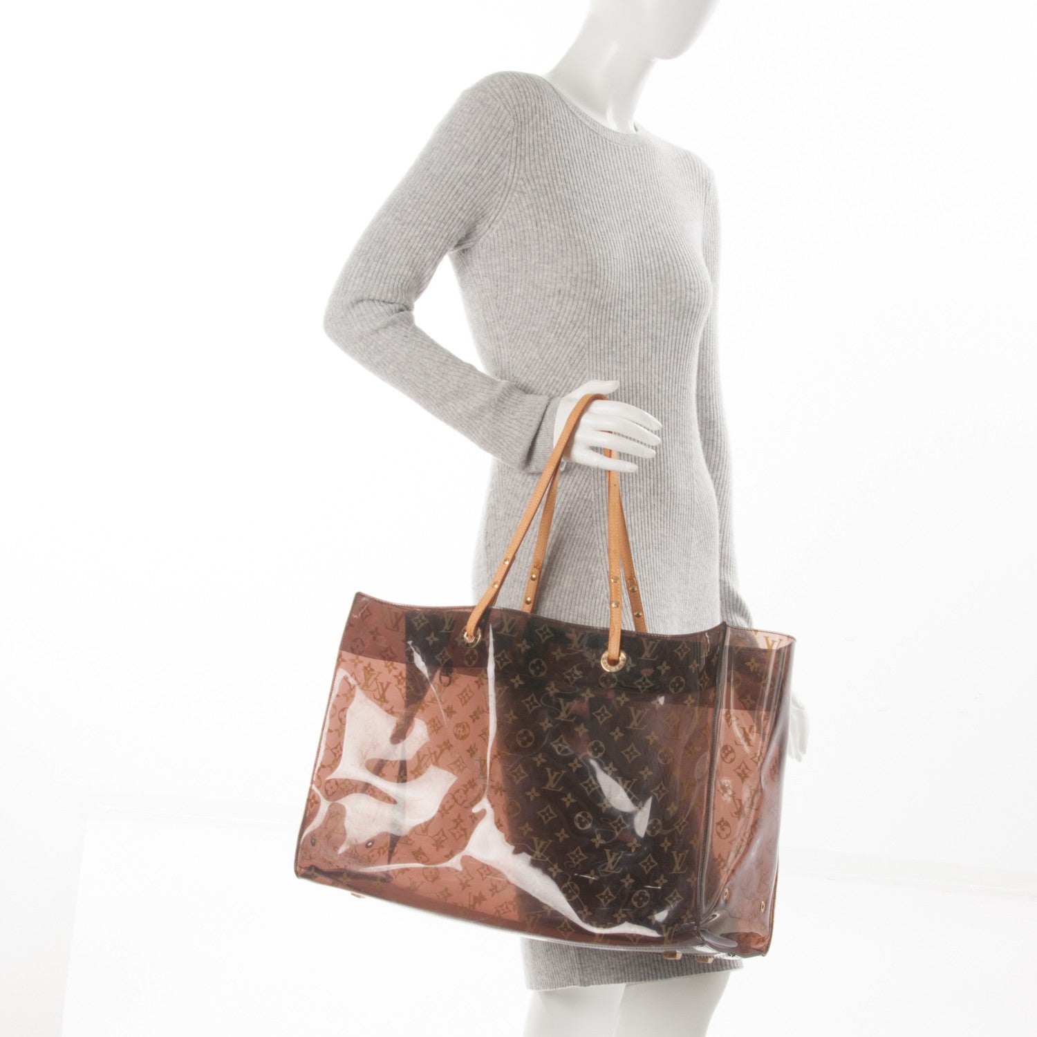 Louis Vuitton Vinyl Monogram Ambre Sac Cabas GM 2 of 10