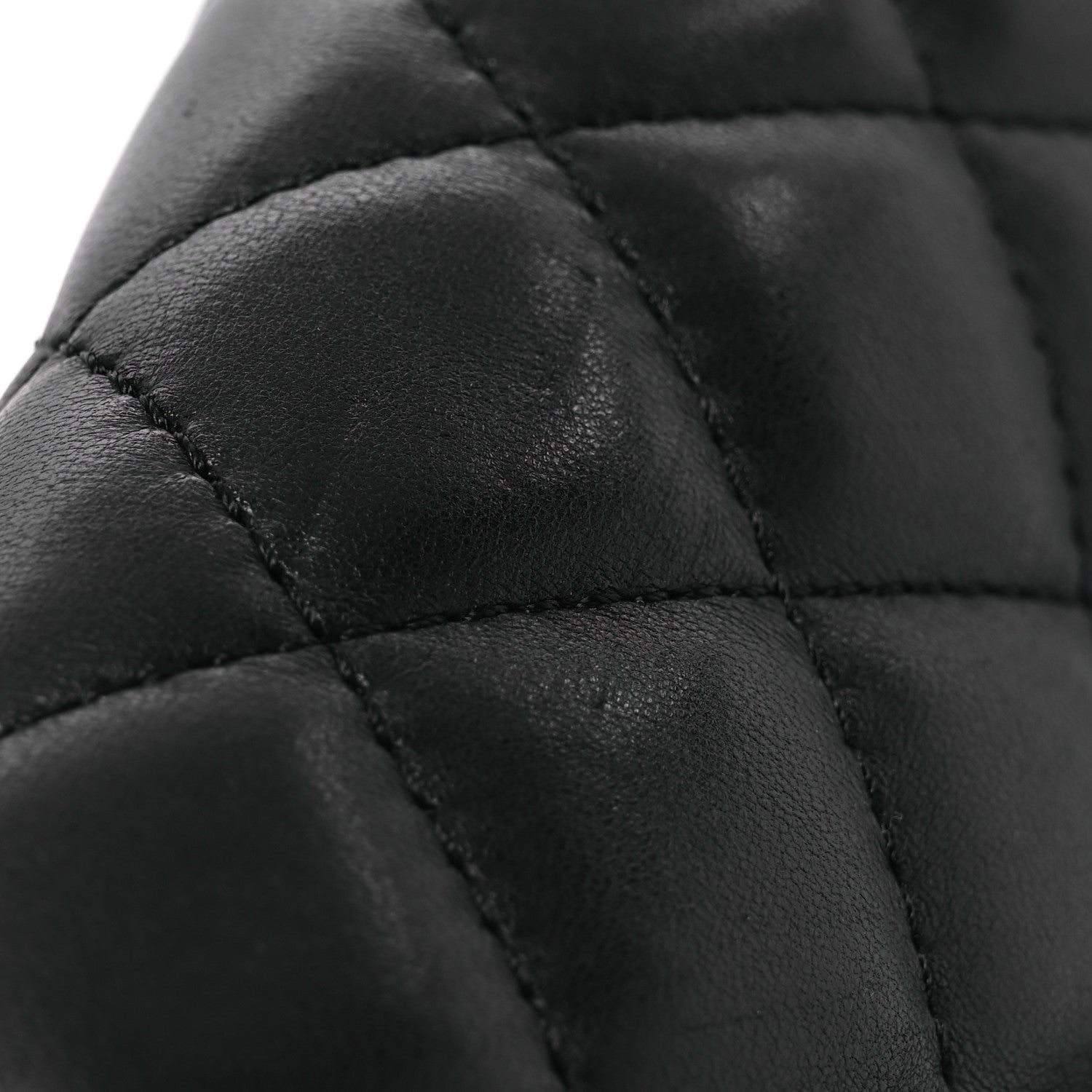 Chanel Lambskin Quilted Fold Up Again Clutch Black 14 of 15