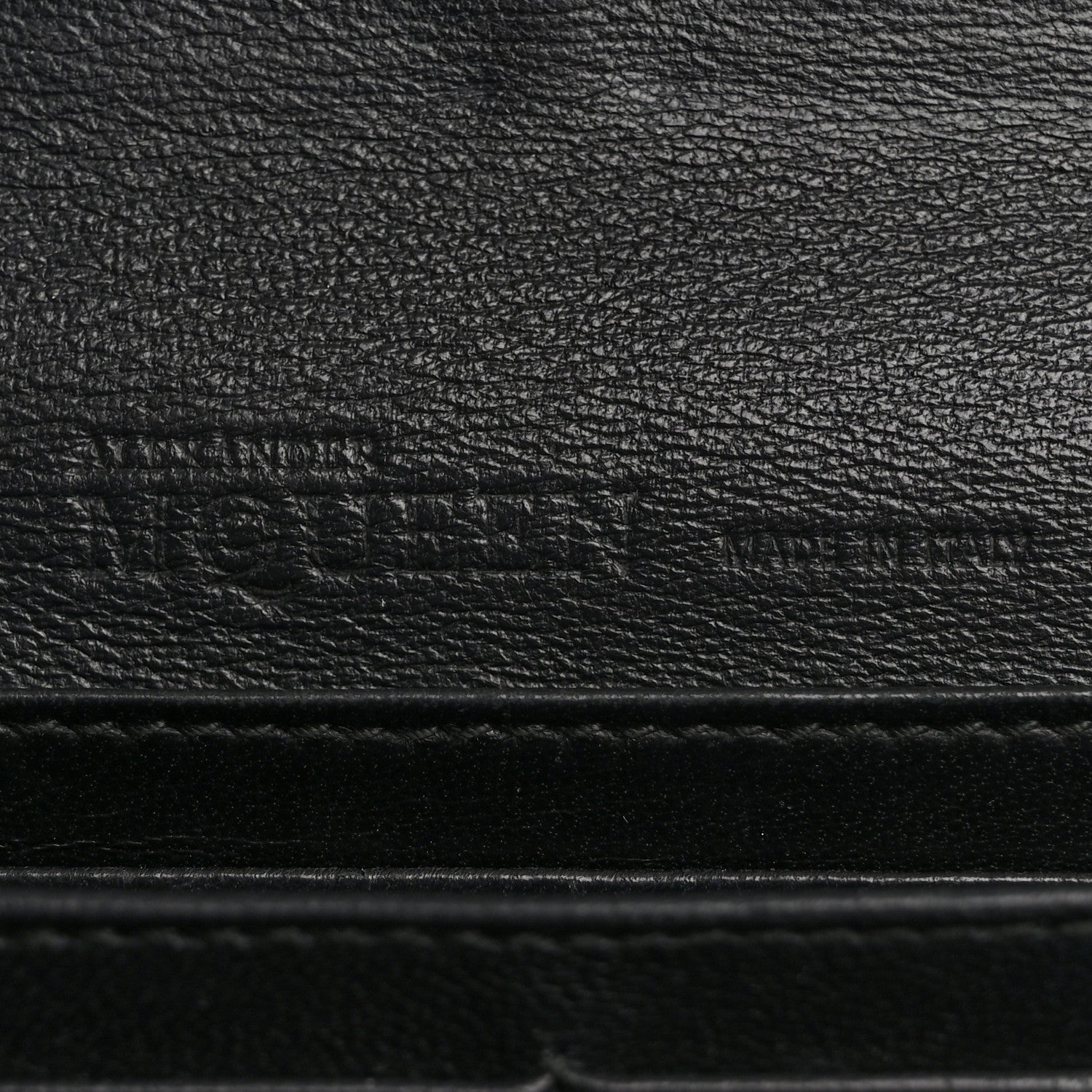 Alexander McQueen Calfskin Studded Wallet on Chain Black 9 of 14