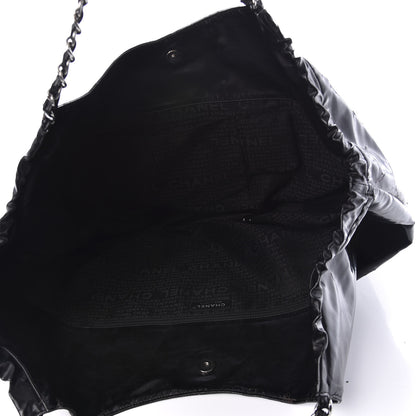 Chanel Vinyl XL Coco Cabas Black 5 of 15