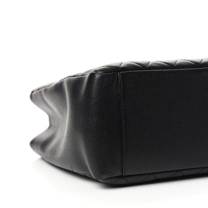 Chanel Caviar Quilted Grand Shopping Tote GST Black 8 of 10