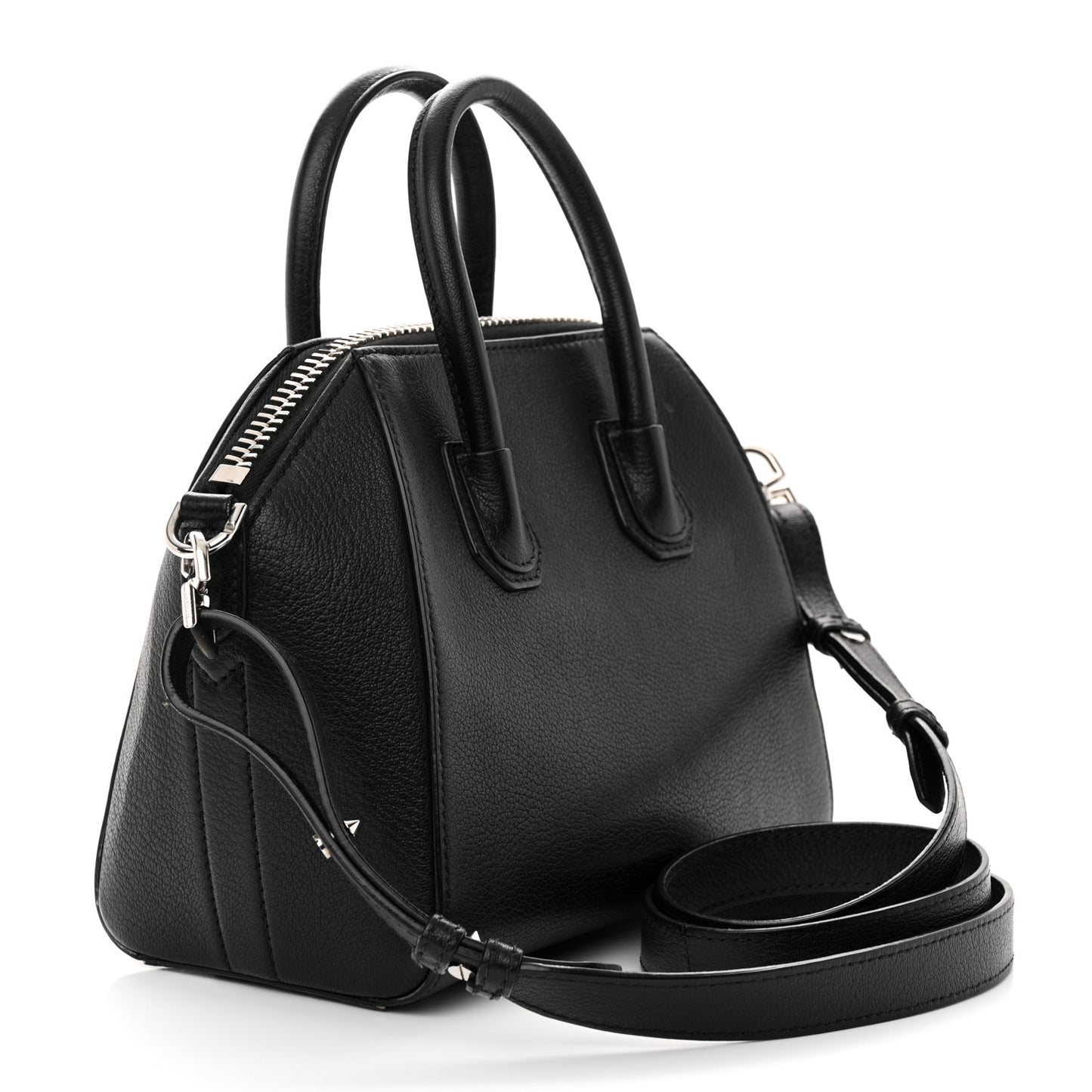 Sugar Goatskin Mini Antigona Black