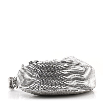 Balenciaga Rhinestone Encrusted Le Cagole Shoulder Bag XS Silver 5 of 12