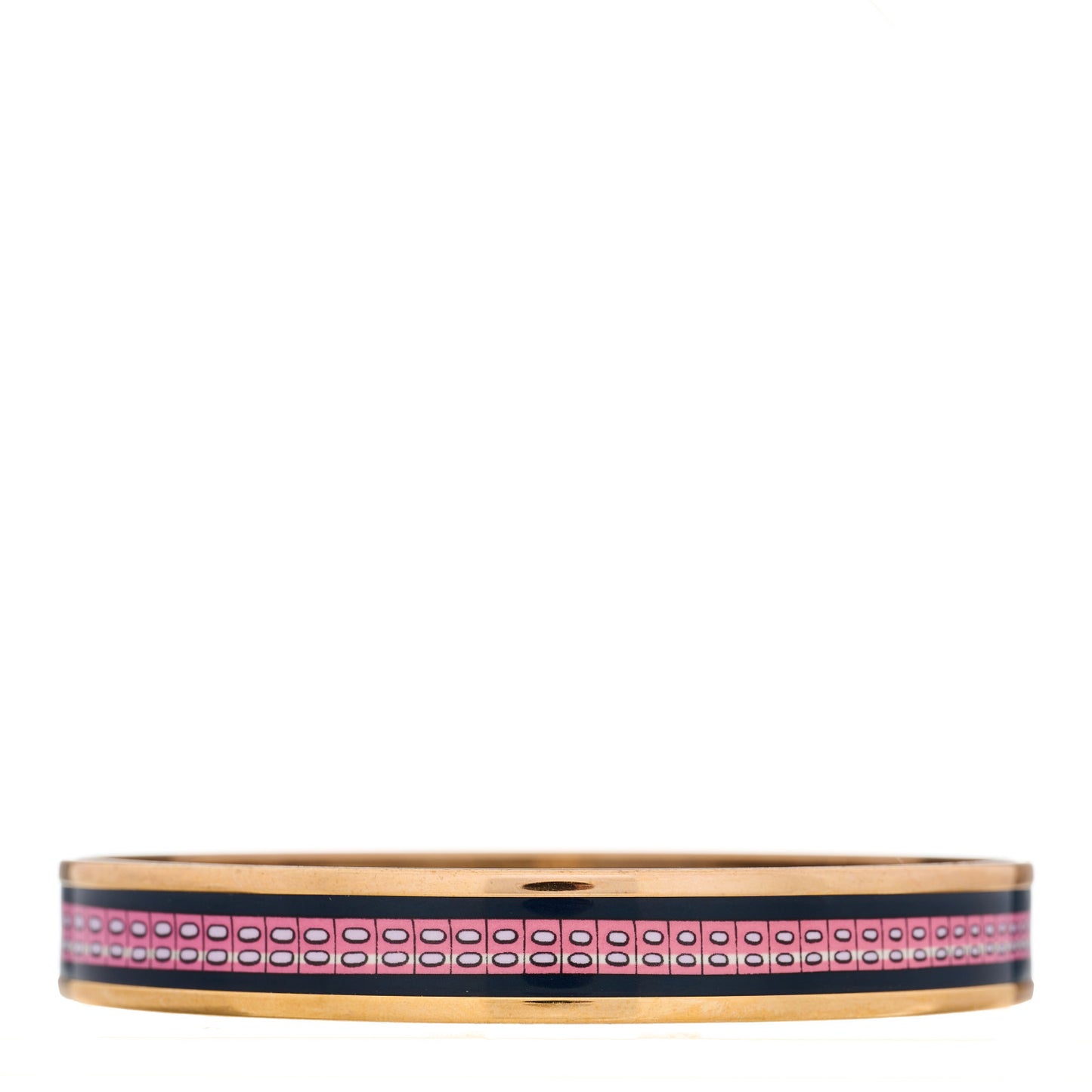 Enamel Printed Narrow Les Cannes Bracelet 70 Arts and Crafts