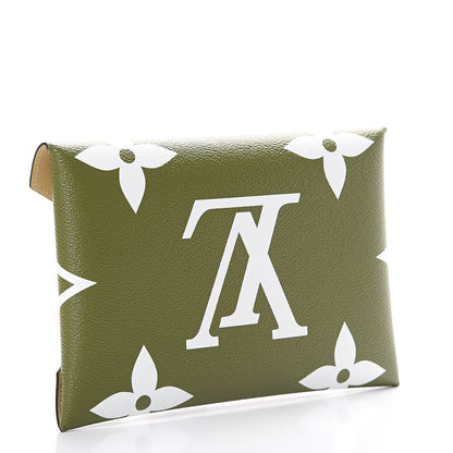 Louis Vuitton Monogram Giant Large Kirigami Pochette Kaki 2 of 6