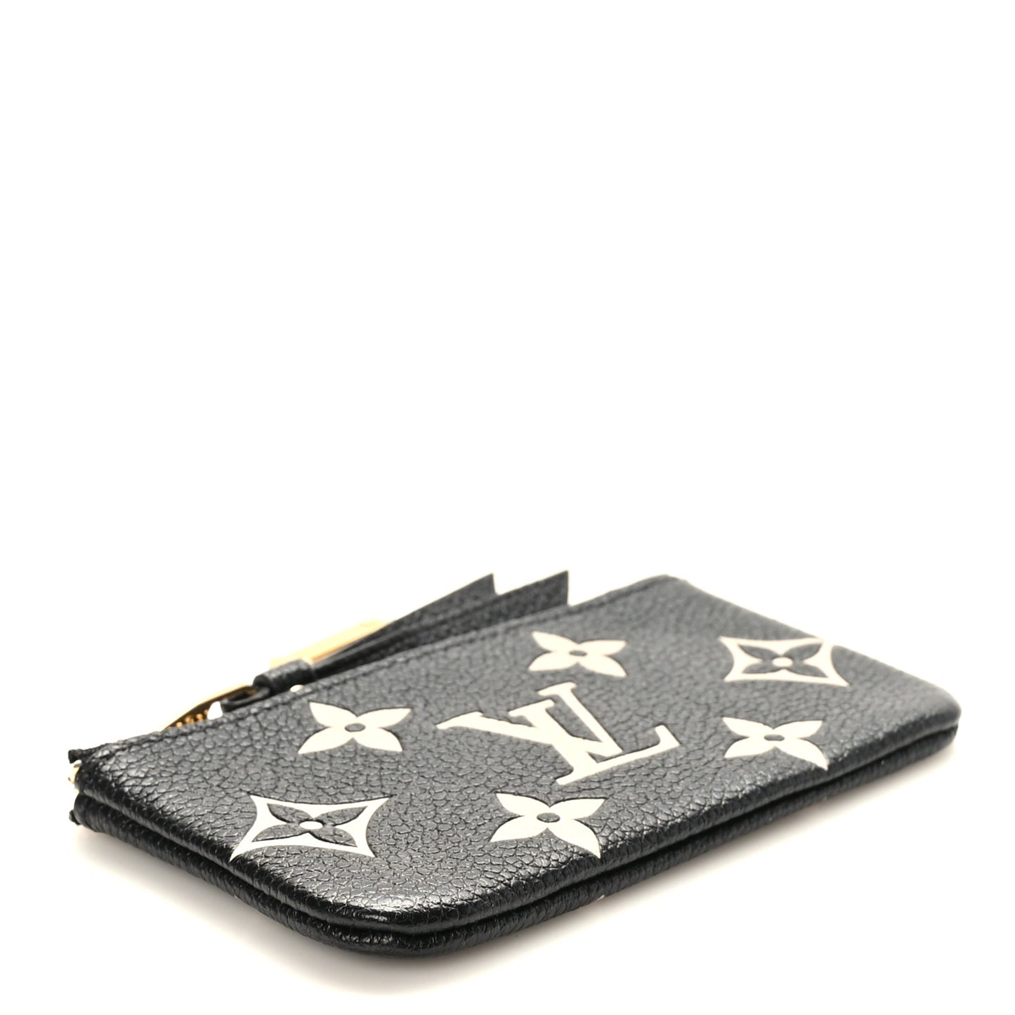 Empreinte Monogram Giant Key Pouch Black Beige