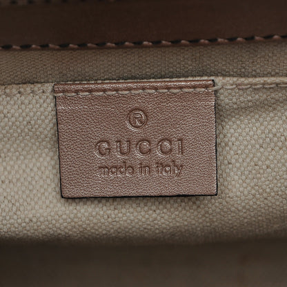 Gucci Shine Guccissima Medium Emily Chain Shoulder Bag Dark Cipria 6 of 6