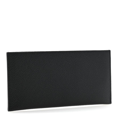 Louis Vuitton Calfskin Felicie Chain Wallet Card Holder Insert Black 3 of 6