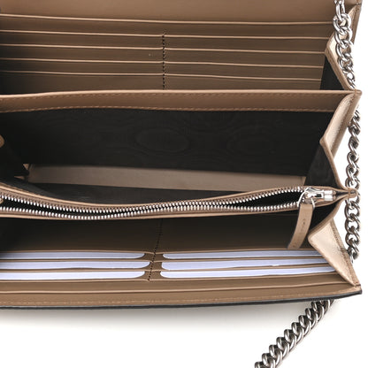 Gucci GG Supreme Monogram Mini Dionysus Chain Wallet Beige Taupe 5 of 8