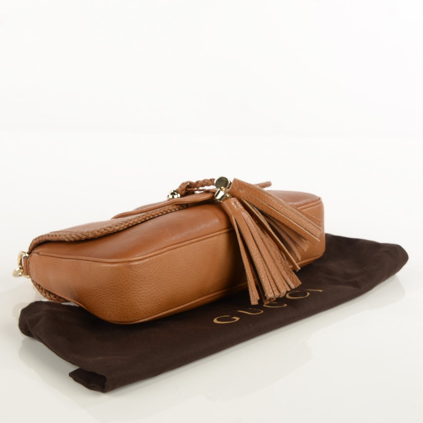 Calfskin Marrakech Evening Shoulder Bag Tan