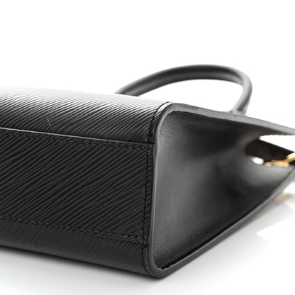 Louis Vuitton Epi Sac Plat BB Black 9 of 9