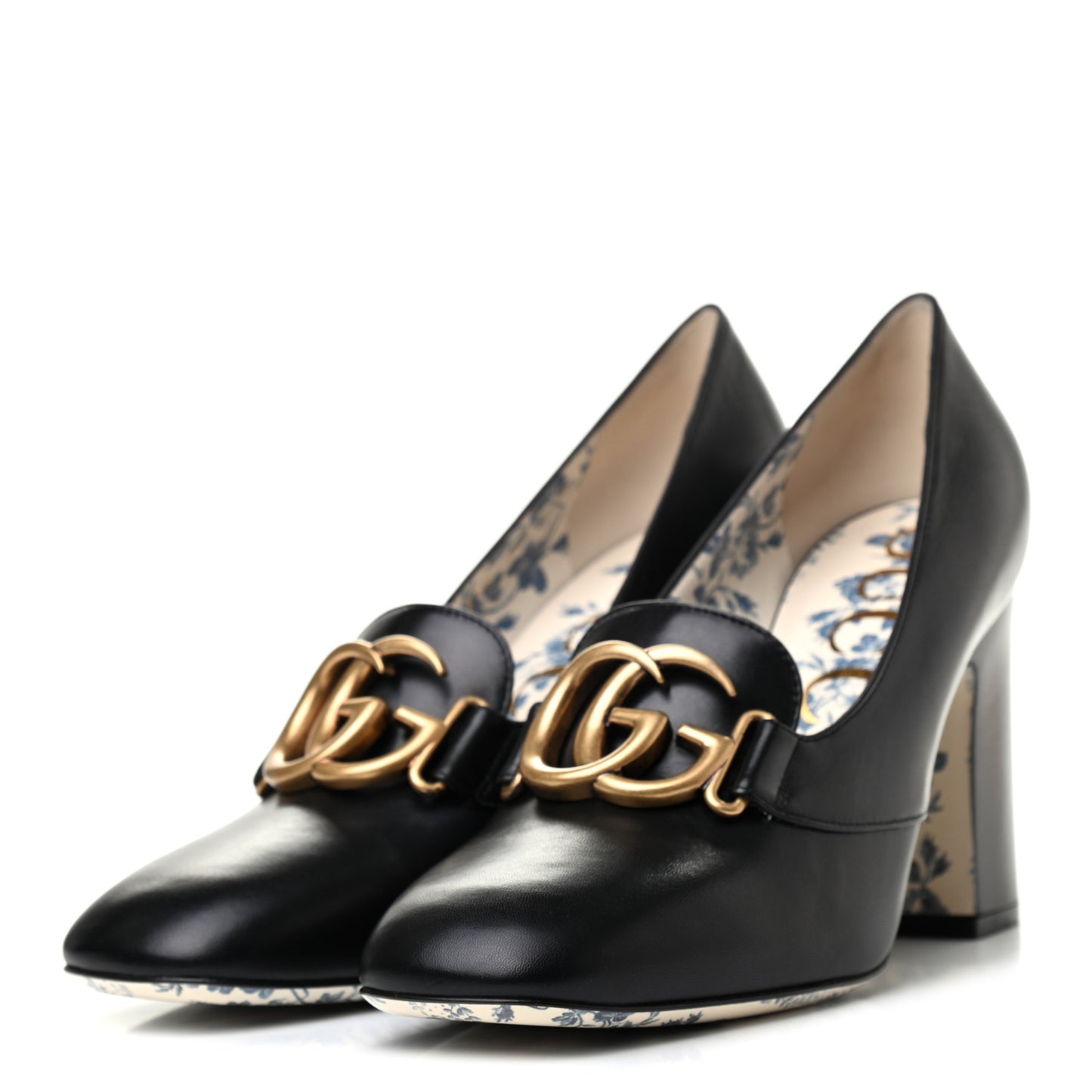 Malaga Kid GG Victoire 95mm Loafer Pumps 40.5 Black
