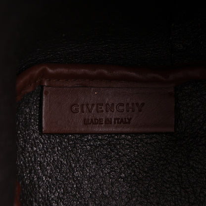 Givenchy Grained Calfskin Large Antigona Tote Blue Brown 6 of 10
